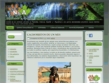 Tablet Screenshot of naturalezayanimales.com